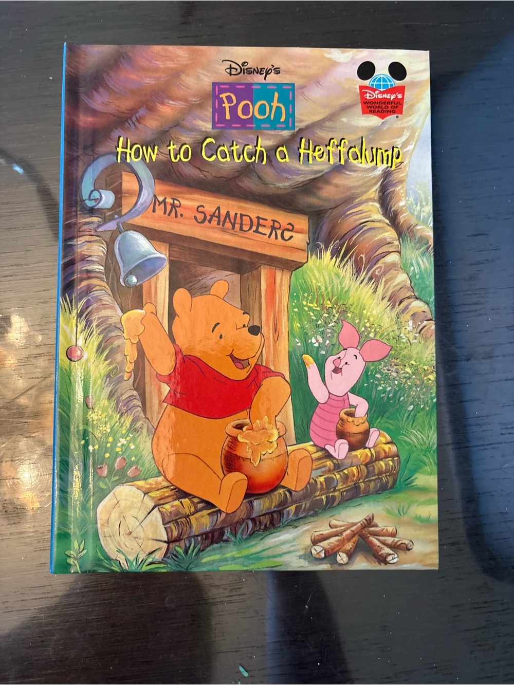Disney Pooh How to Catch a Heffalump Book - Red, Pink, Brown, Green